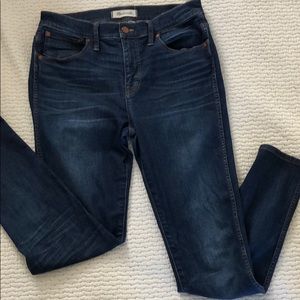 Madewell 9” high rise skinny denim - size 30